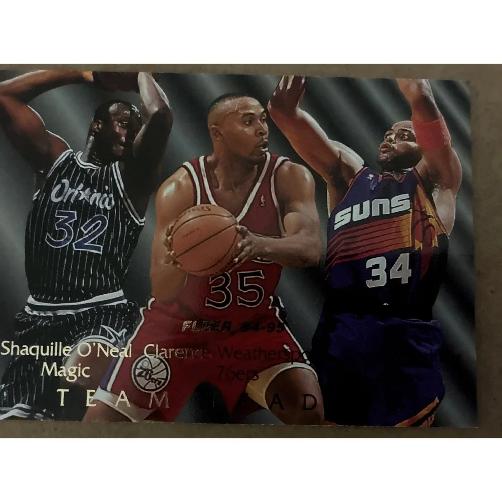 94-95 Fleer Team Leaders Series  Complete Set Of 9 / ONeal, Pippen, Miller‎